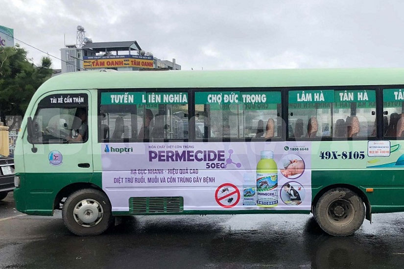 Xe bus tại Đà Lạt