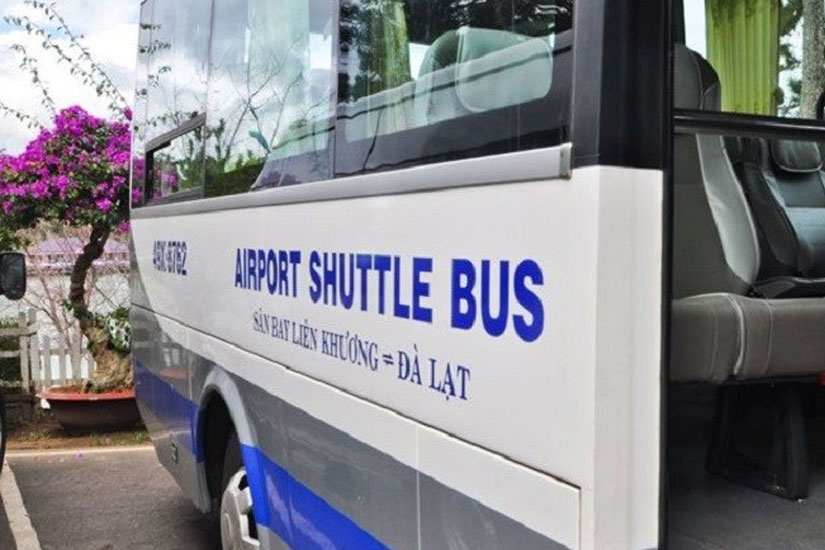 Xe bus sân bay Liên Khương về trung tâm Đà Lạt