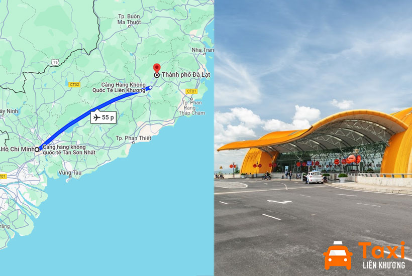 Từ Sài Gòn bay tới sân bay nào Đà Lạt?